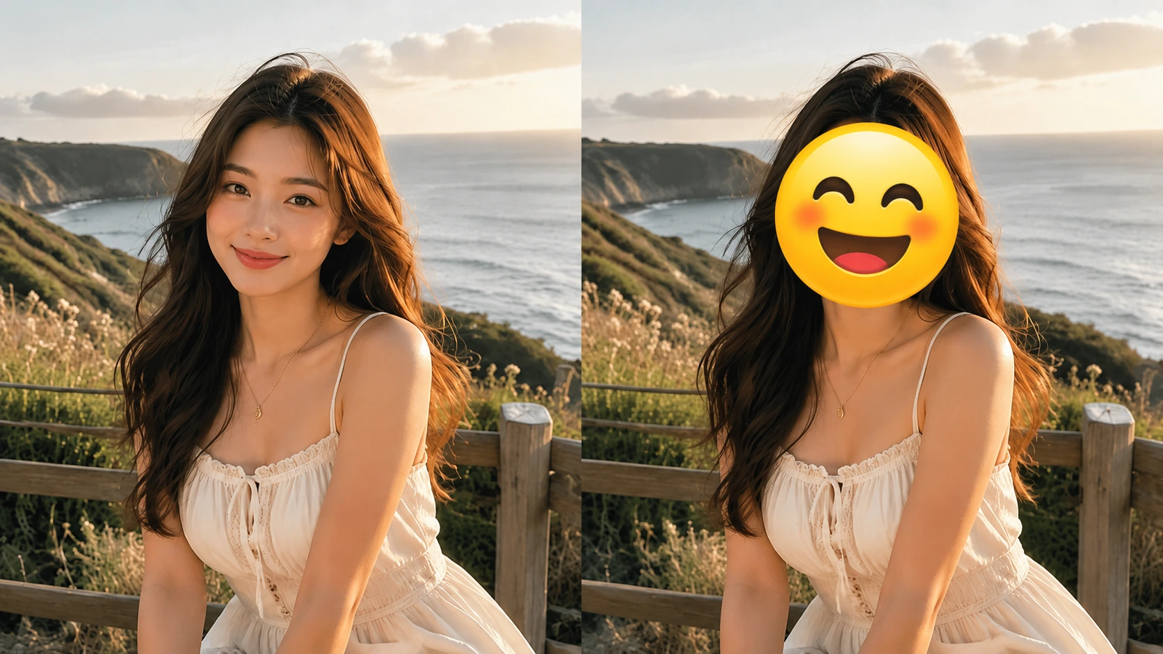 Hide Face in Photo preview