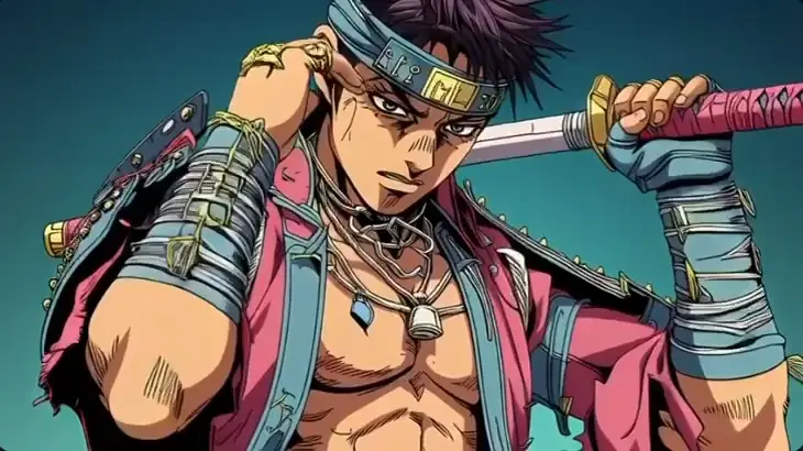 Warrior portrait to manga hero preview