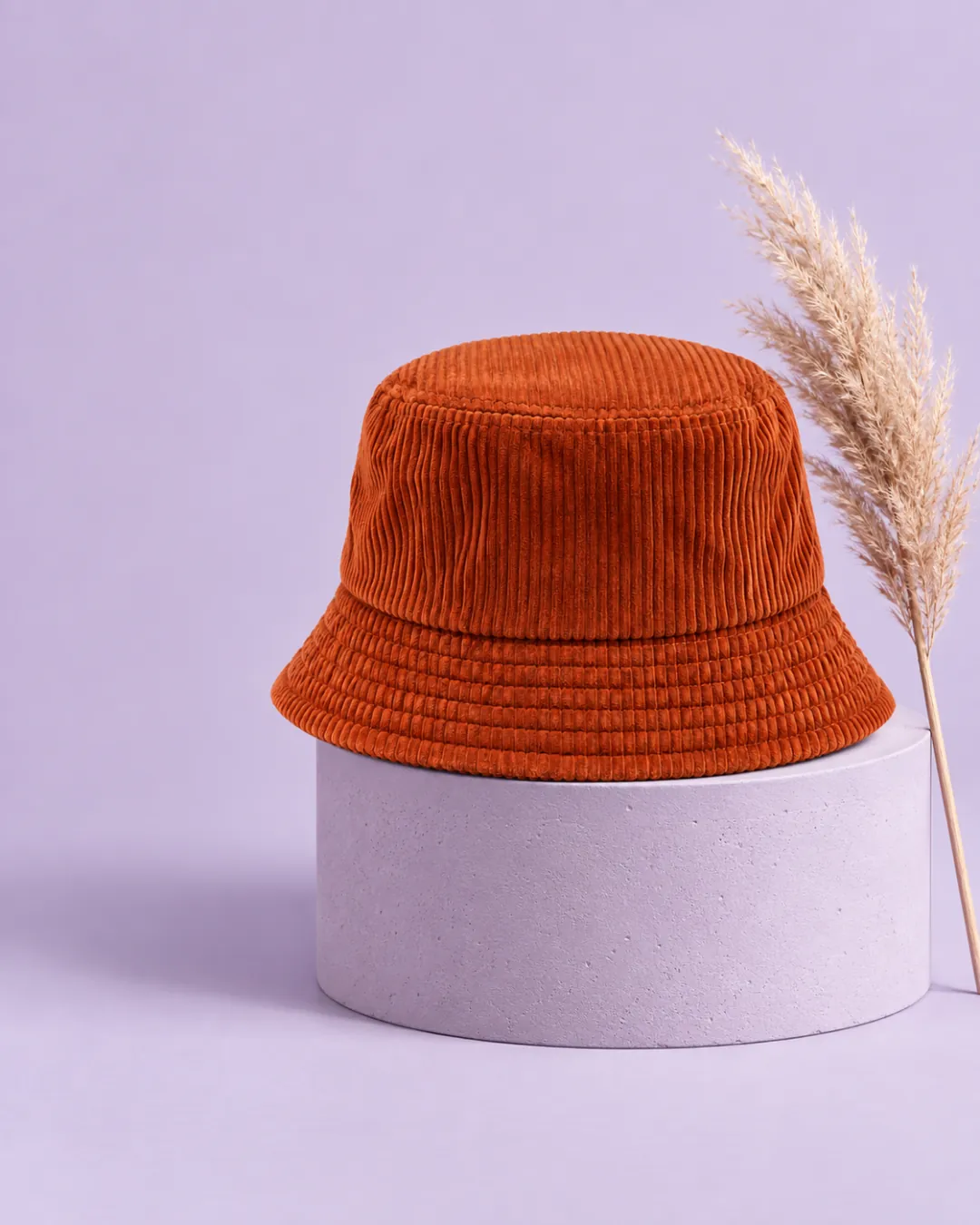 The same product on a studio color backdrop